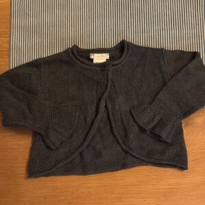 Tutto Piccolo Knit Cropped Cardigan in 2T